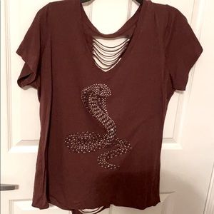 Cobra Distressed Tee